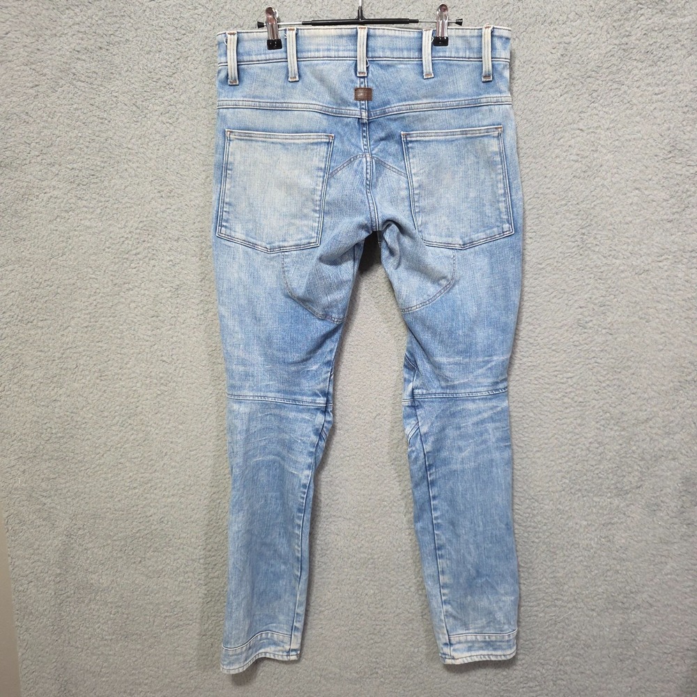 G-Star Raw Jeans Men's 31x32 5620 3D Blue Super Slim - Picture 8 of 8